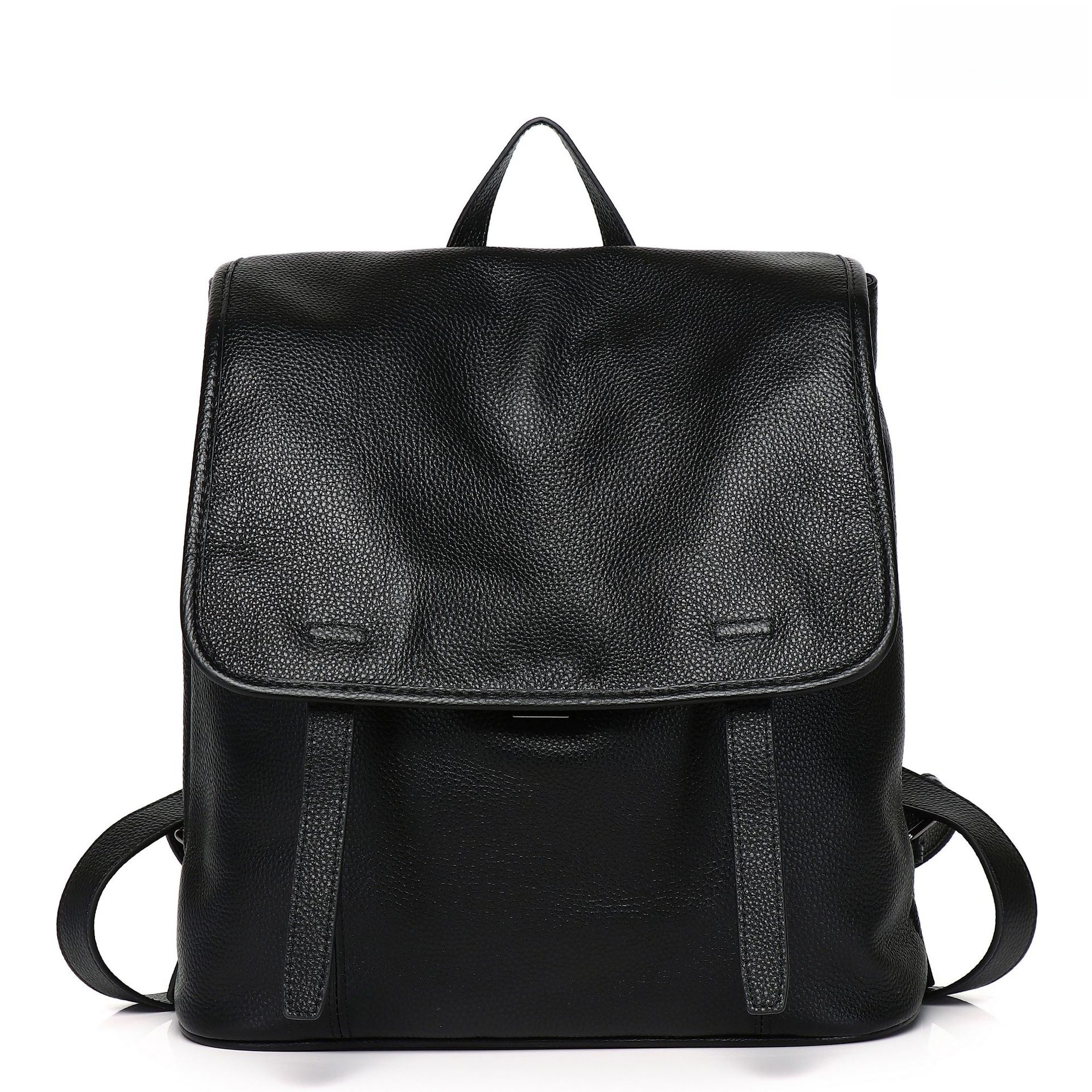 Women Top Grain Cowhide Flap B - مراجعة Leather Work Womens Backpack وسعره