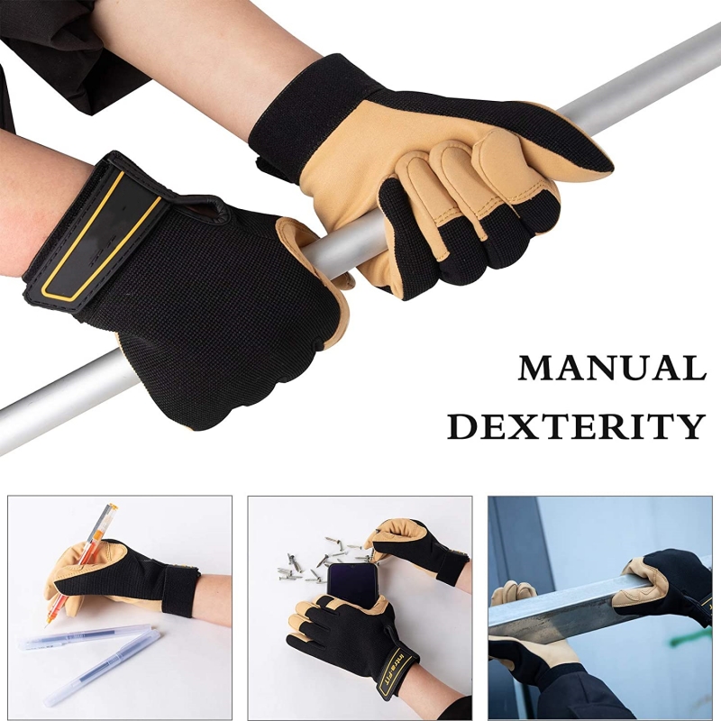 XYEHS 1 Pair Light Work Gloves - مراجعة Leveling Leatherworking وسعره