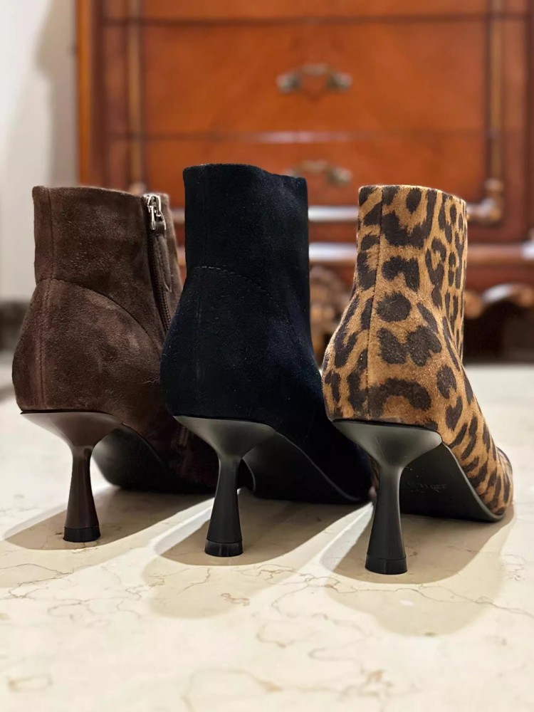 Fashion Women Square Toe Thin  - مراجعة Leather Work For Kids وسعره