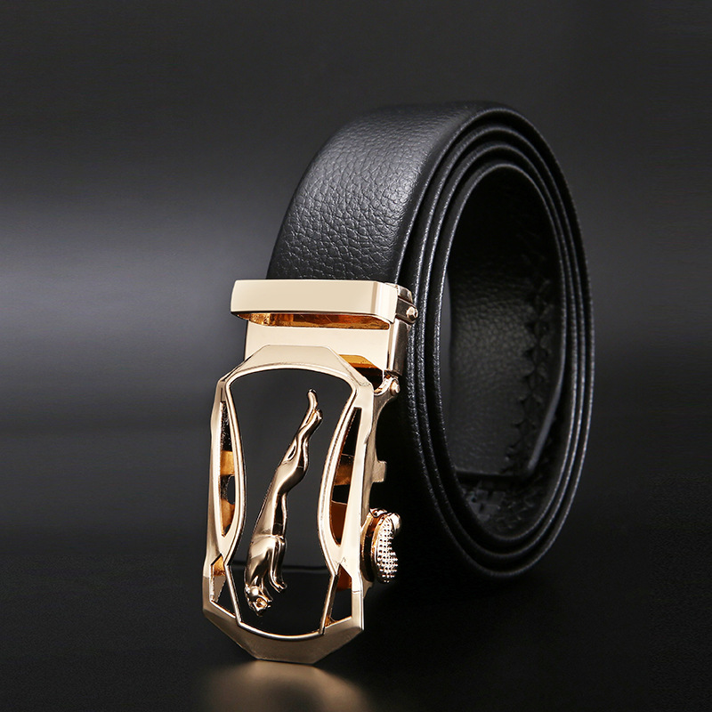 Men Belts Metal Automatic Buck - مراجعة Leather Works Belt وسعره