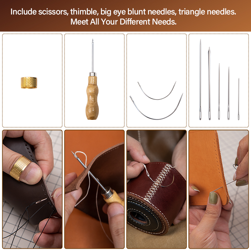 WUTA Leather Repair Kit Shoe S - مراجعة Leatherwork Craft وسعره