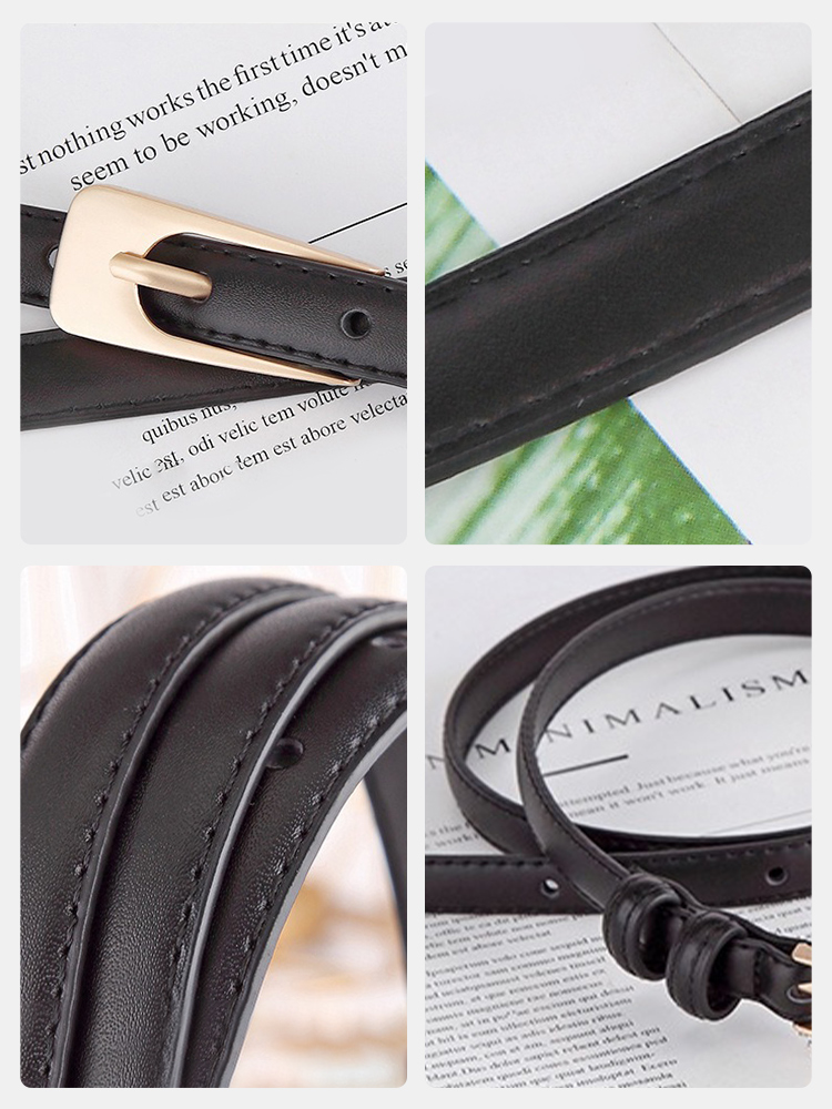 Women's Two Layer Leather Belt - مراجعة Leather Works Belt وسعره