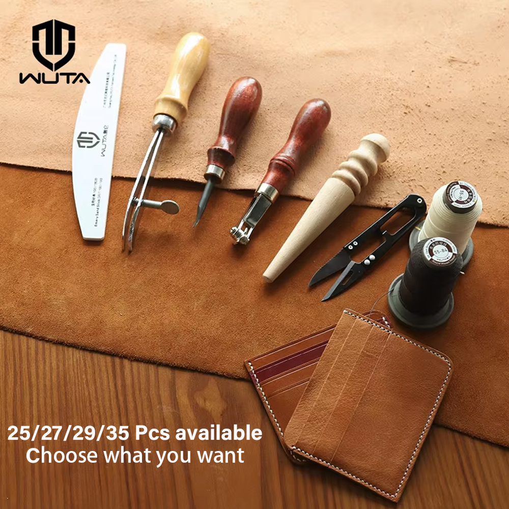 WUTA Professional Leather Craf - مراجعة Leather Work Organiser وسعره