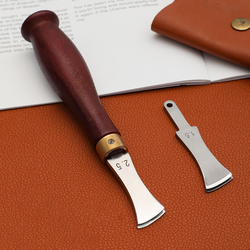 Arch Groove Hot Pressure Leath - مراجعة Leatherwork Edge Creaser وسعره