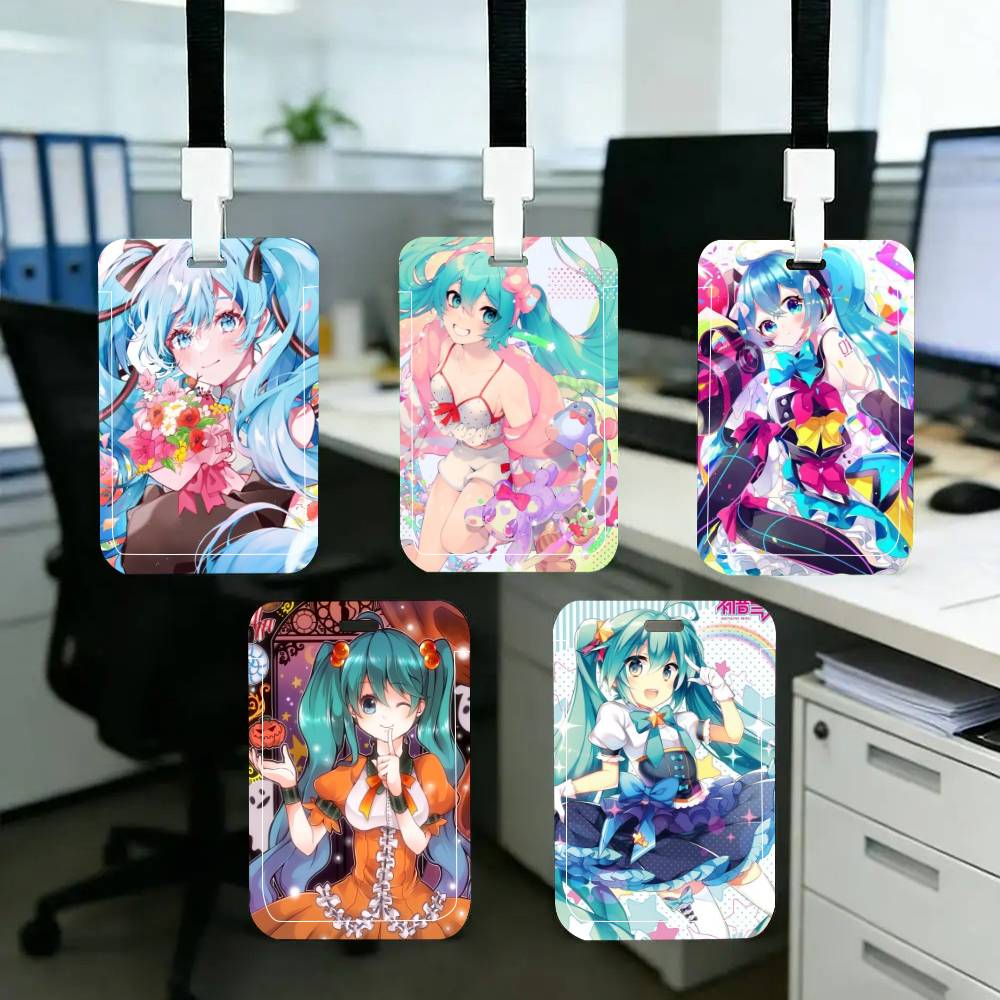 Anime  M-Miku ID Card Holder L - مراجعة Leather Work For Kids وسعره