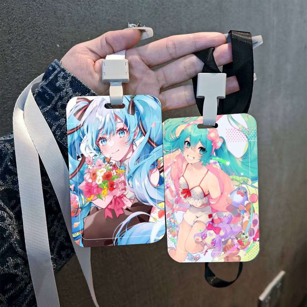 Anime  M-Miku ID Card Holder L - مراجعة Leather Work For Kids وسعره