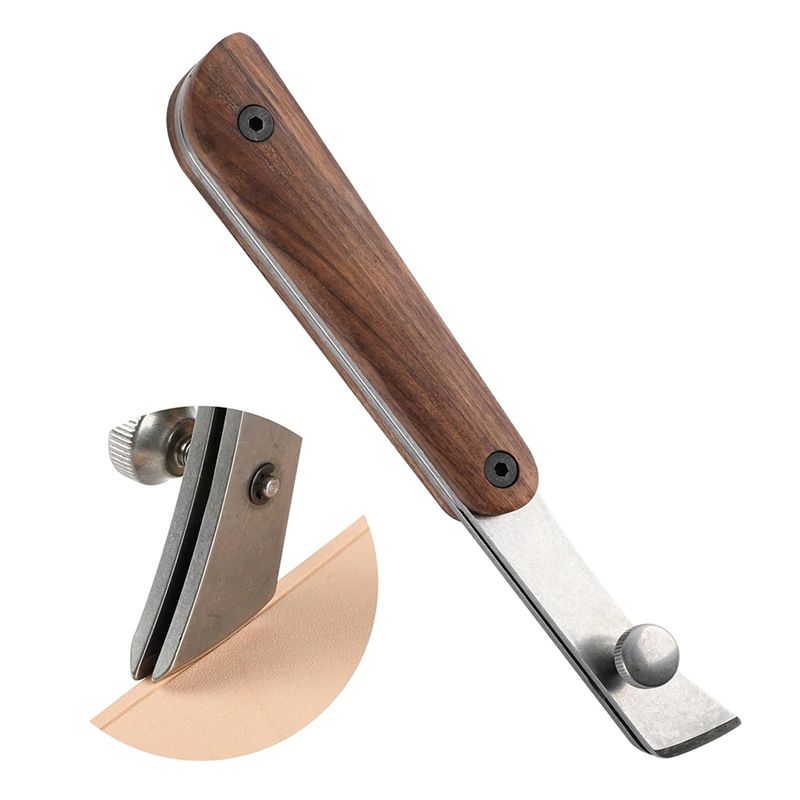 ~Latest Model Adjustable Edge  - مراجعة Leatherwork Edge Creaser وسعره