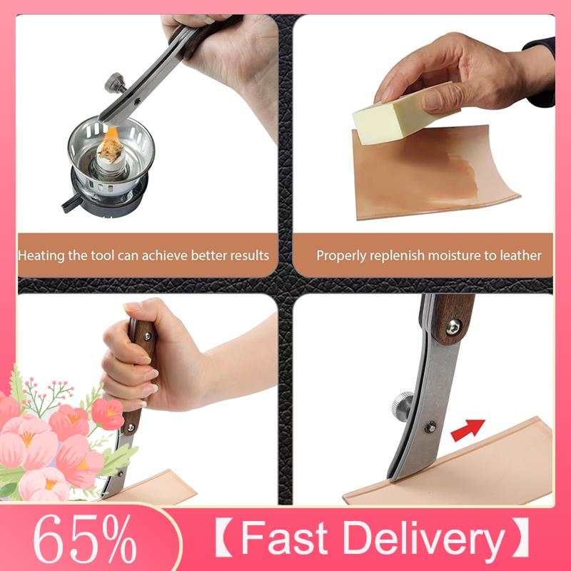 ~Latest Model Adjustable Edge  - مراجعة Leatherwork Edge Creaser وسعره