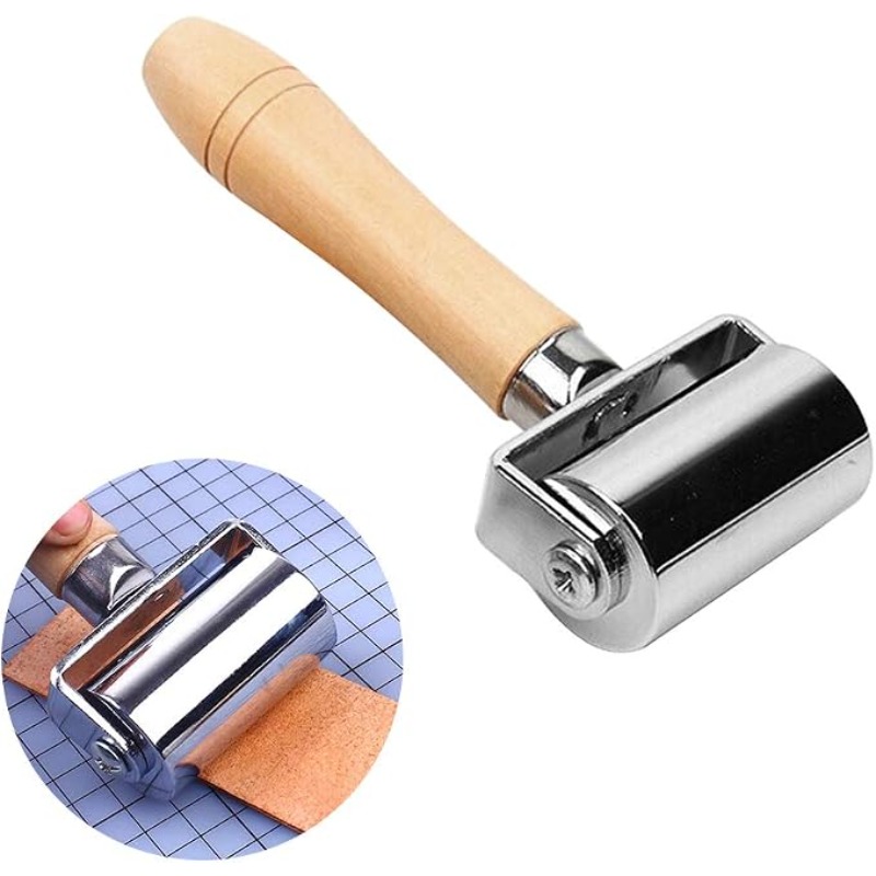 3 Size Leather Edge Roller Cre - مراجعة Leatherwork Edge Creaser وسعره