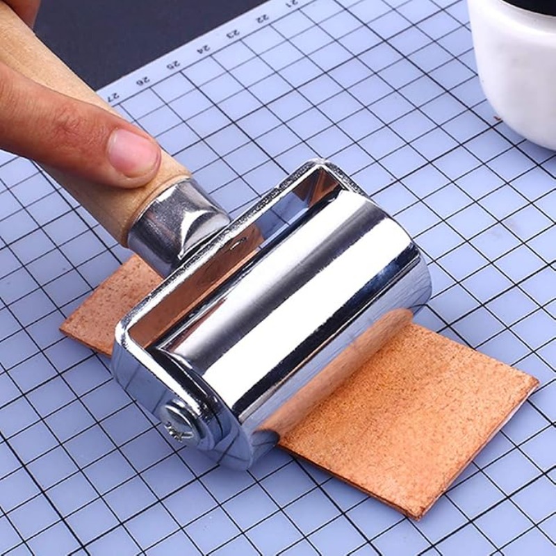 3 Size Leather Edge Roller Cre - مراجعة Leatherwork Edge Creaser وسعره