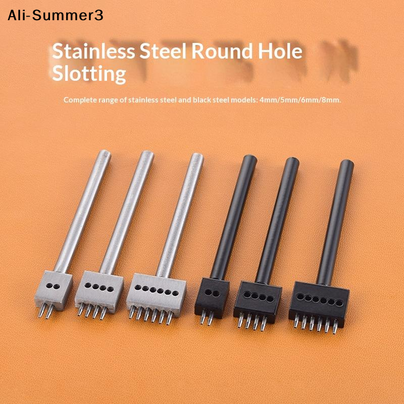 【J3a】3Pcs Manual Leather Hole  - مراجعة Leatherwork Manual وسعره