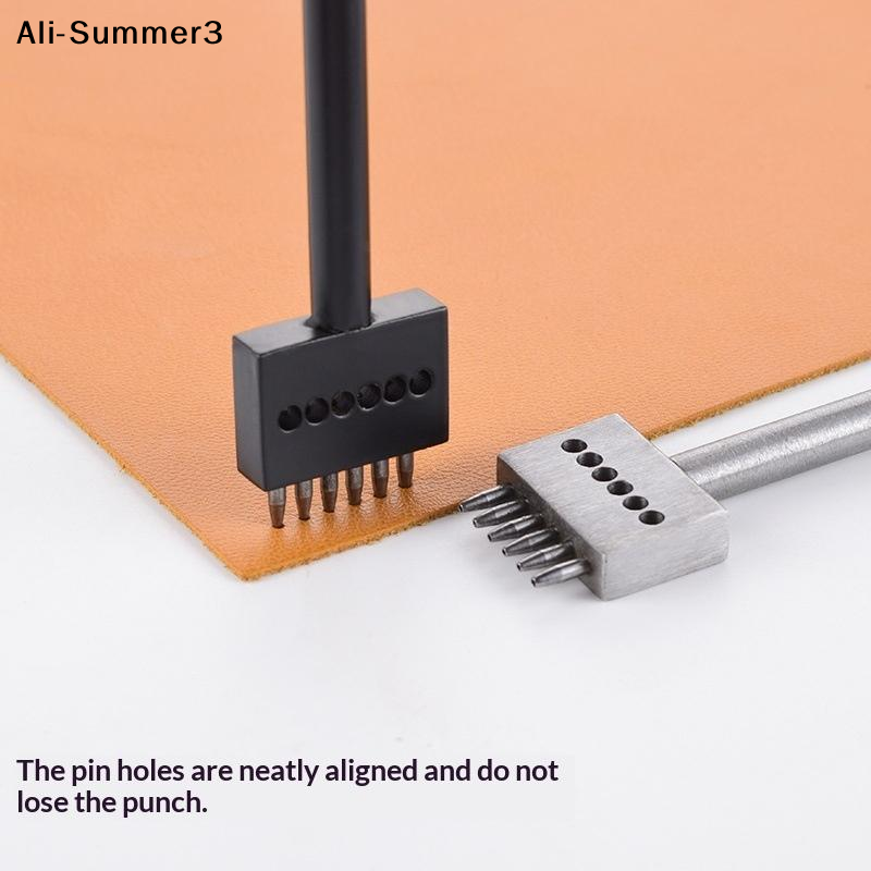 【J3a】3Pcs Manual Leather Hole  - مراجعة Leatherwork Manual وسعره