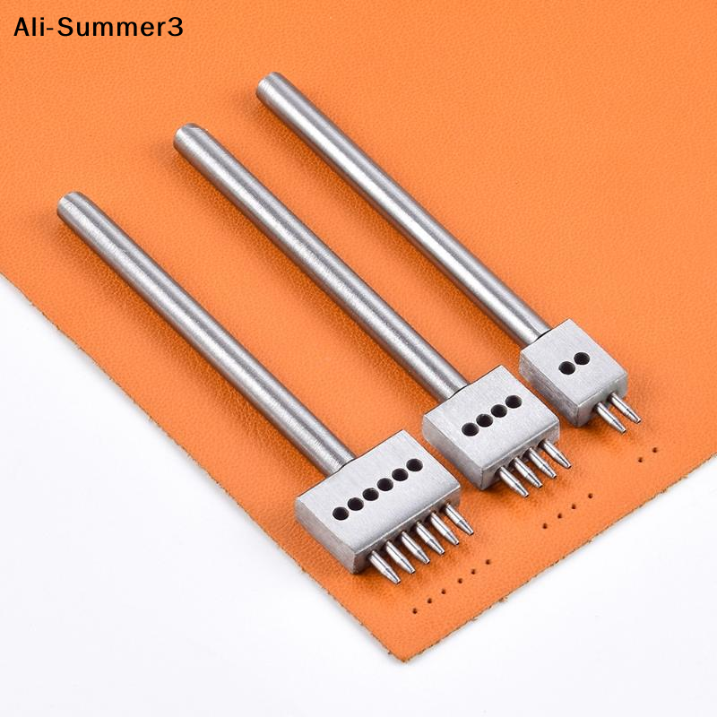 【J3a】3Pcs Manual Leather Hole  - مراجعة Leatherwork Manual وسعره