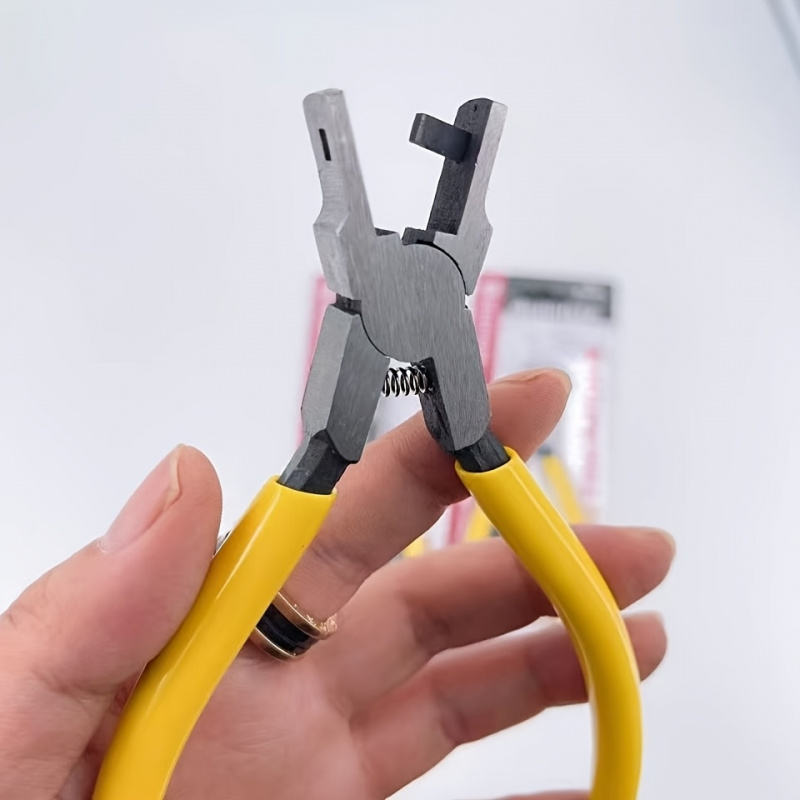 Manual mini punching tool with - مراجعة Leatherwork Hole Punch وسعره