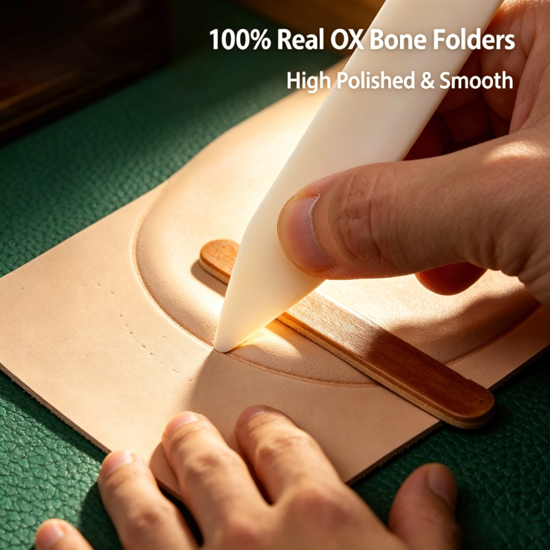 100%OX Bone Folder Leather Cra - مراجعة Bone Folder Tool وسعره
