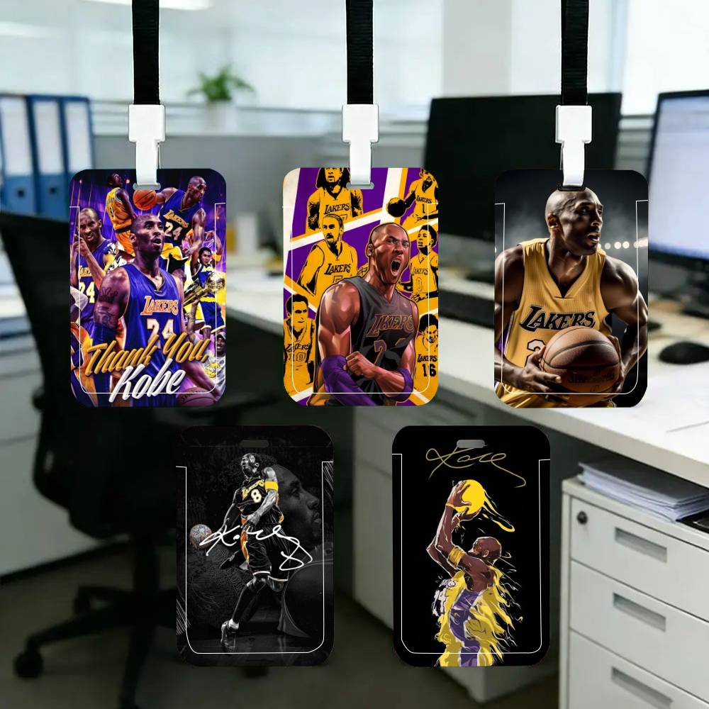 Sports K-Kobe B-Bryant ID Card - مراجعة Leather Work For Kids وسعره