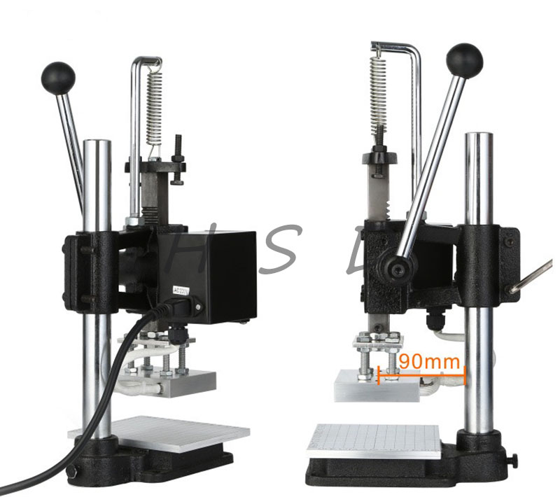 Manual Heat Press Stamping Mac - مراجعة Leatherwork Manual وسعره