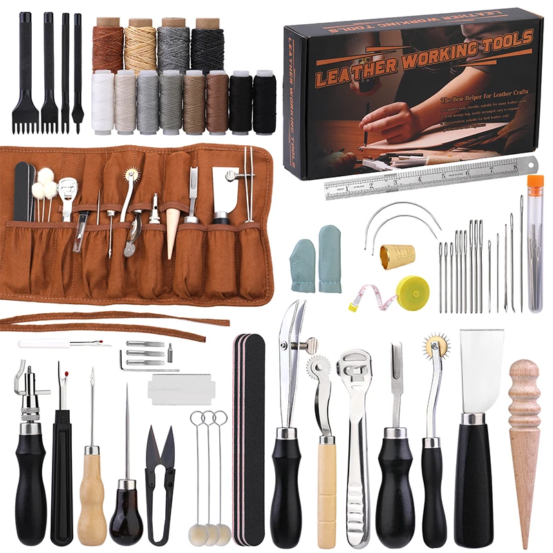 KRABALL Professional Leather C - مراجعة Leather Work Organiser وسعره