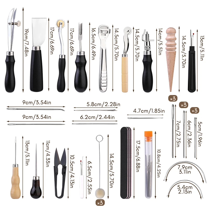 KRABALL Professional Leather C - مراجعة Leather Work Organiser وسعره