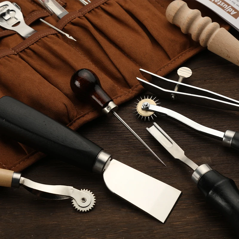 KRABALL Professional Leather C - مراجعة Leather Work Organiser وسعره